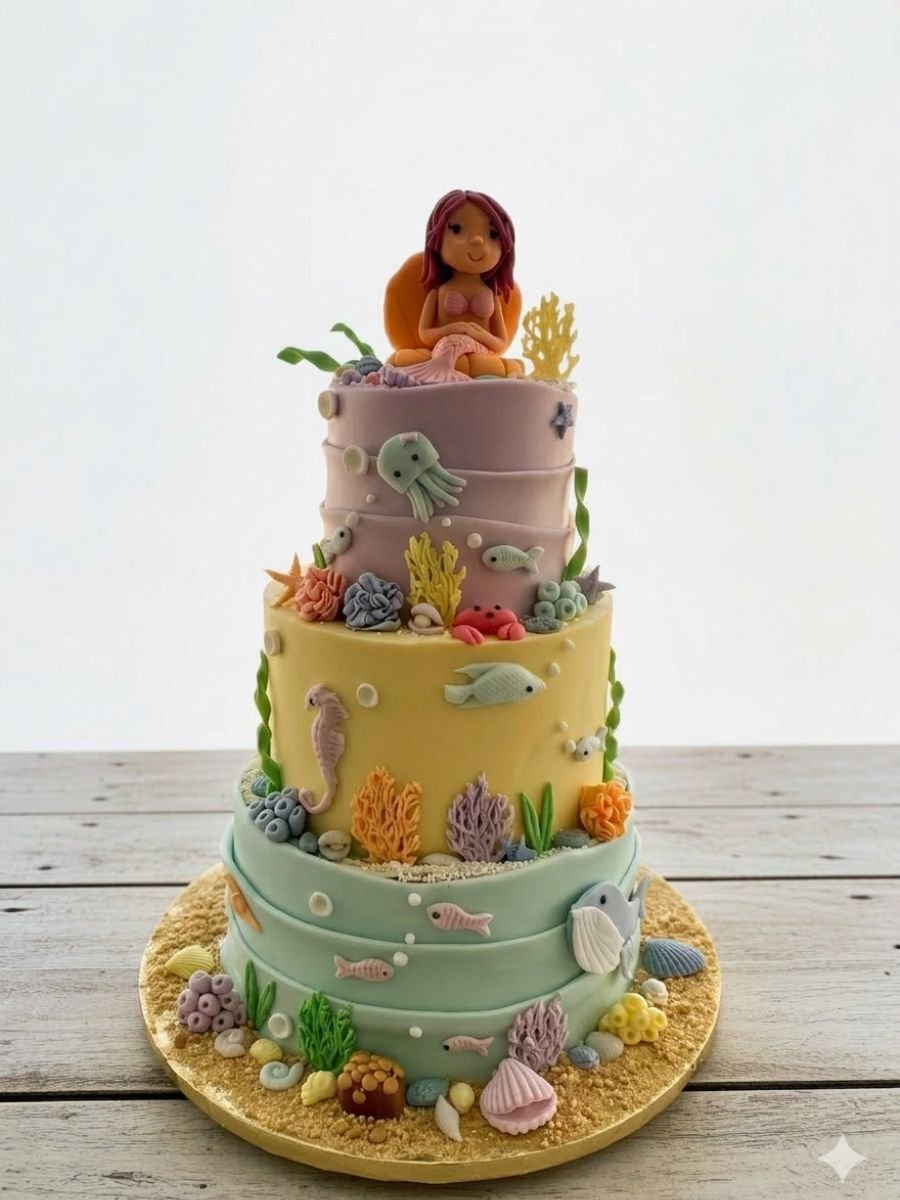 Mermaid Cake01