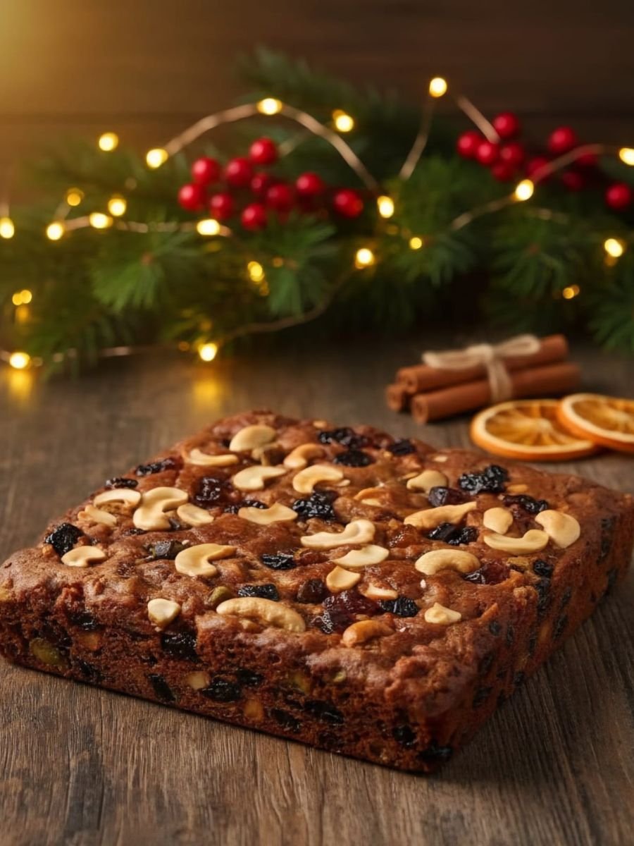 Plum Cake - Non alcoholic eggless
