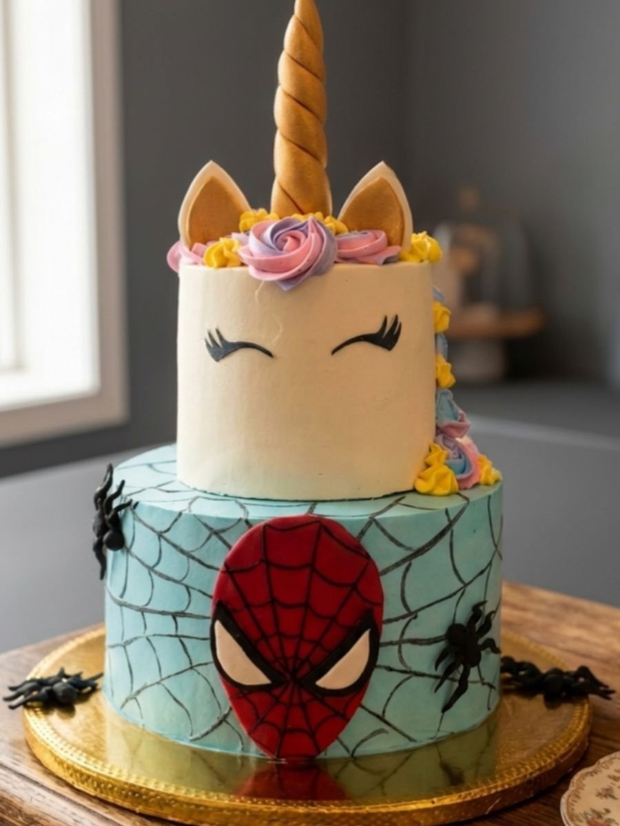 Spiderman and Unicorn